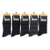 Virtus calze uomo corte linea basic socks caldo cotone fantasia a Puà ART.V37 MULTICOLOR ( 5 Paia )