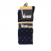 Virtus calze uomo lunghe linea basic socks caldo cotone fantasia a Triangoli ART.V32 TRIANGOLI( 3 Paia )