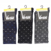 Virtus calze uomo lunghe linea basic socks caldo cotone fantasia a Triangoli ART.V32 TRIANGOLI( 3 Paia )