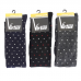 Virtus calze uomo lunghe linea basic socks caldo cotone fantasia a Puà ART.V32 MULTICOLOR ( 3 Paia )