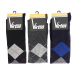 Virtus calze uomo lunghe linea basic socks caldo cotone fantasia a Rombi ART.V32 ROMBO ( 3 Paia )