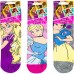 Calzini antiscivolo da bambina Principesse Disney in morbido cotone elasticizzato spugnoso (3 PAIA)