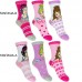 Calzini da bambina Principesse Disney in cotone elasticizzato spugnoso QE4769 (3 PEZZI)