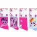 Calzini da bambina My little Pony in cotone spugnoso RH0723 (4 PEZZI)