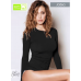 Jadea Maglia donna maniche lunghe girocollo in cotton soft elasticizzato ART.4100