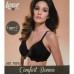 Reggiseno Love&bra Pepe in migrofibra con inserti in pizzo Bianco-Nero
