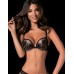 Reggiseno Love and bra Push-up Royale fantasia floreale ART. IL PUSH-UP ( NERO-PHARD )