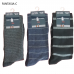 Marina Yachting calze uomo lunghe cotone caldo fantasie multi righe ART.ME137 L( 3 Paia ) 