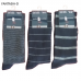 Marina Yachting calze uomo lunghe cotone caldo fantasie multi righe ART.ME137 L( 3 Paia ) 