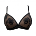 Reggiseno triangolo Love&bra imbottito in pizzo senza ferretto art.IL TRIANGOLO NERO-PHARD